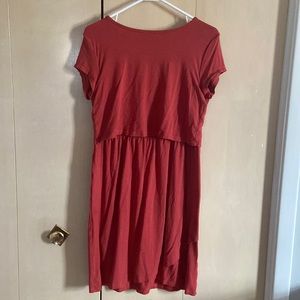 1/4 sleeve nursing dress